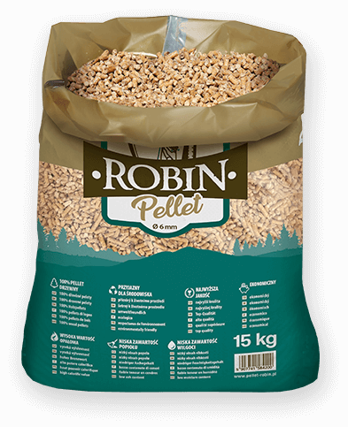 worek pelletu opałowego Robin do kupienia w Urzędowie lub sklepie internetowym